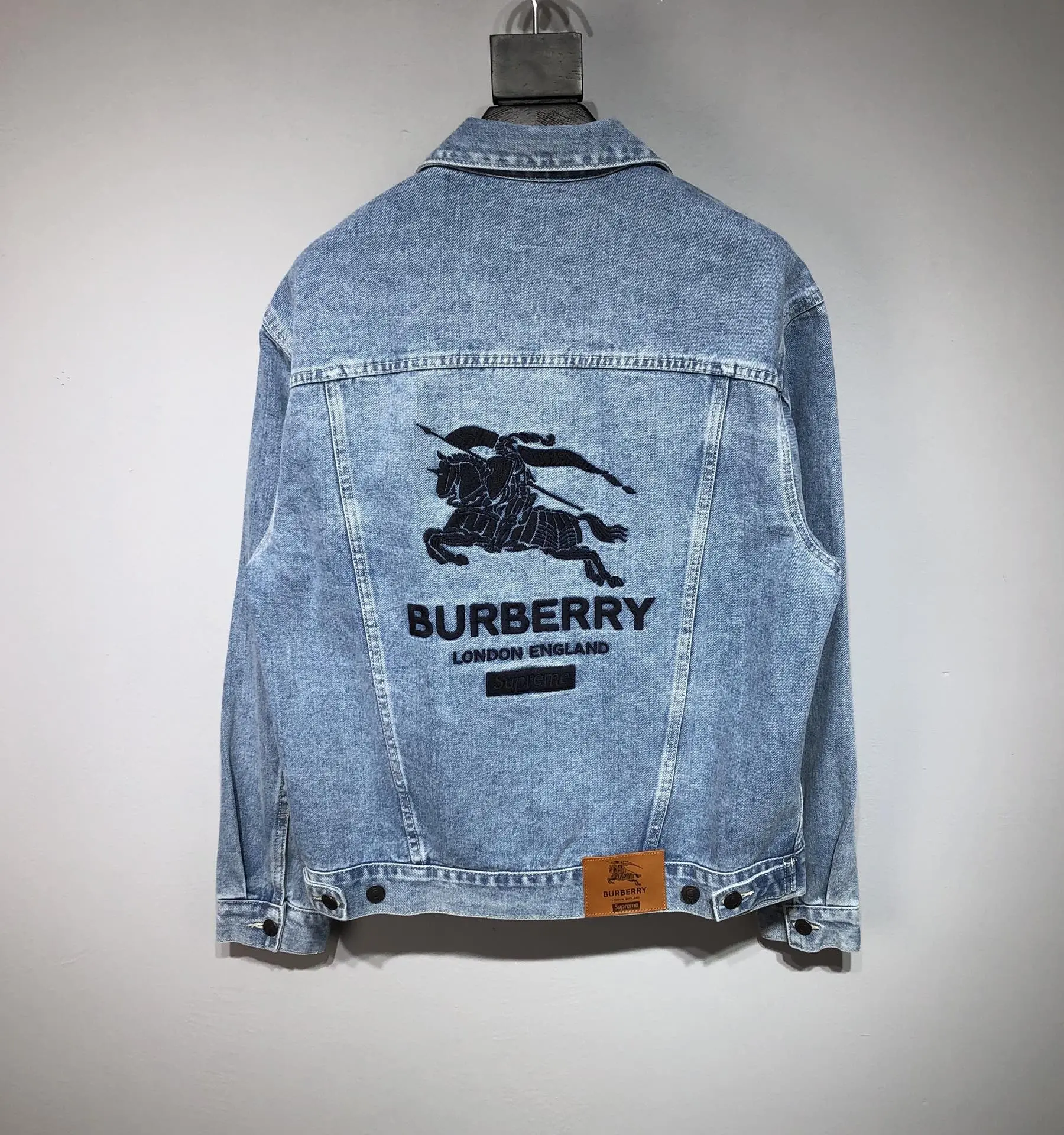 Supreme x Burberry 2022ss fashion Jeans