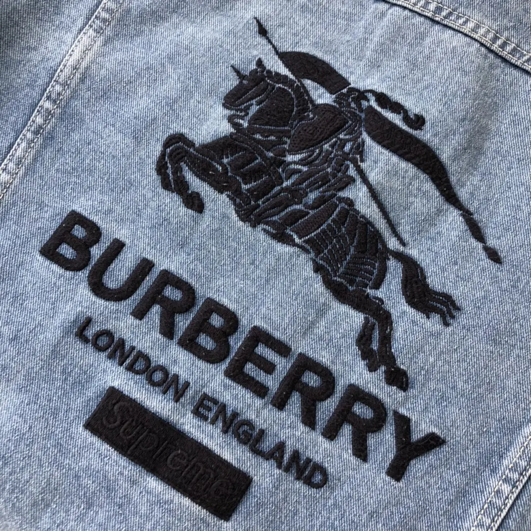 Supreme x Burberry 2022ss fashion Jeans