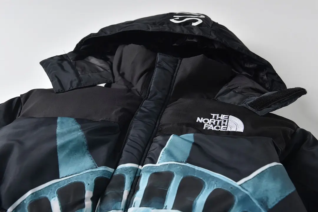 Supreme FW19 Week 10 X The north face down Jacket Yellow TNF1021004