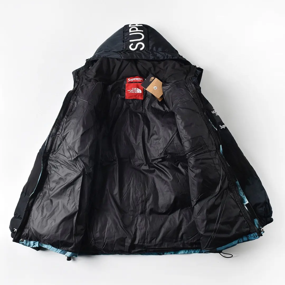 Supreme FW19 Week 10 X The north face down Jacket Yellow TNF1021004