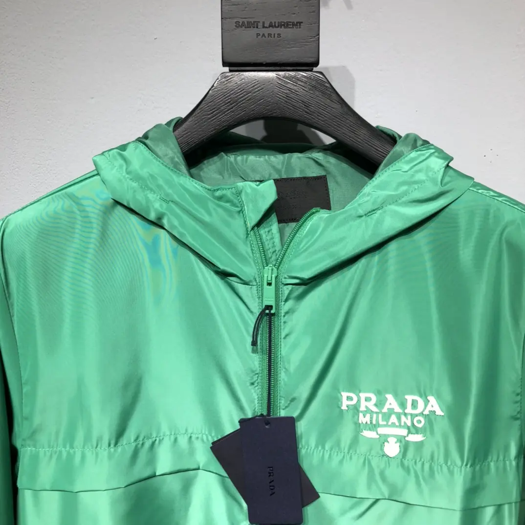 PRADA 2022SS new arrival jacket in green