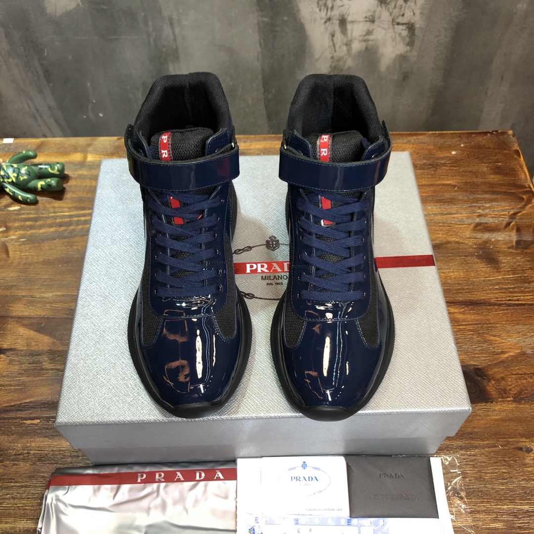 Prada classic high sneaker