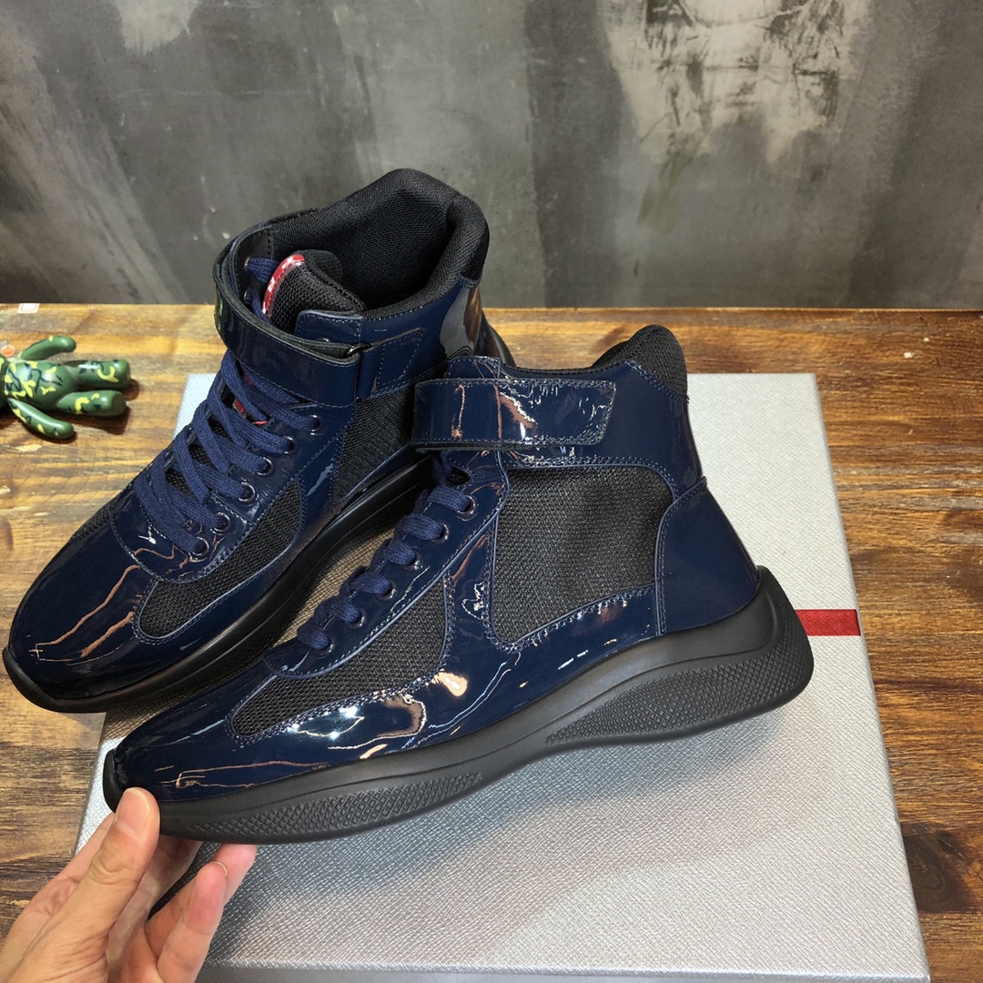 Prada classic high sneaker