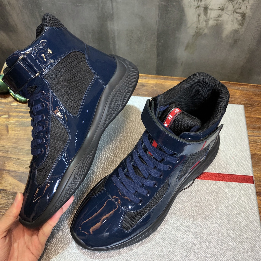 Prada classic high sneaker