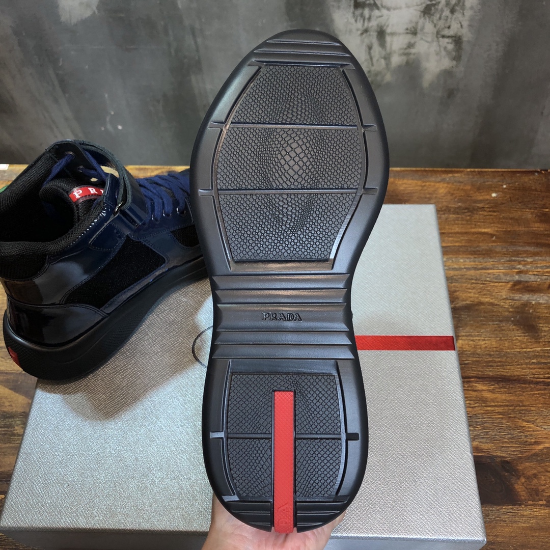 Prada classic high sneaker