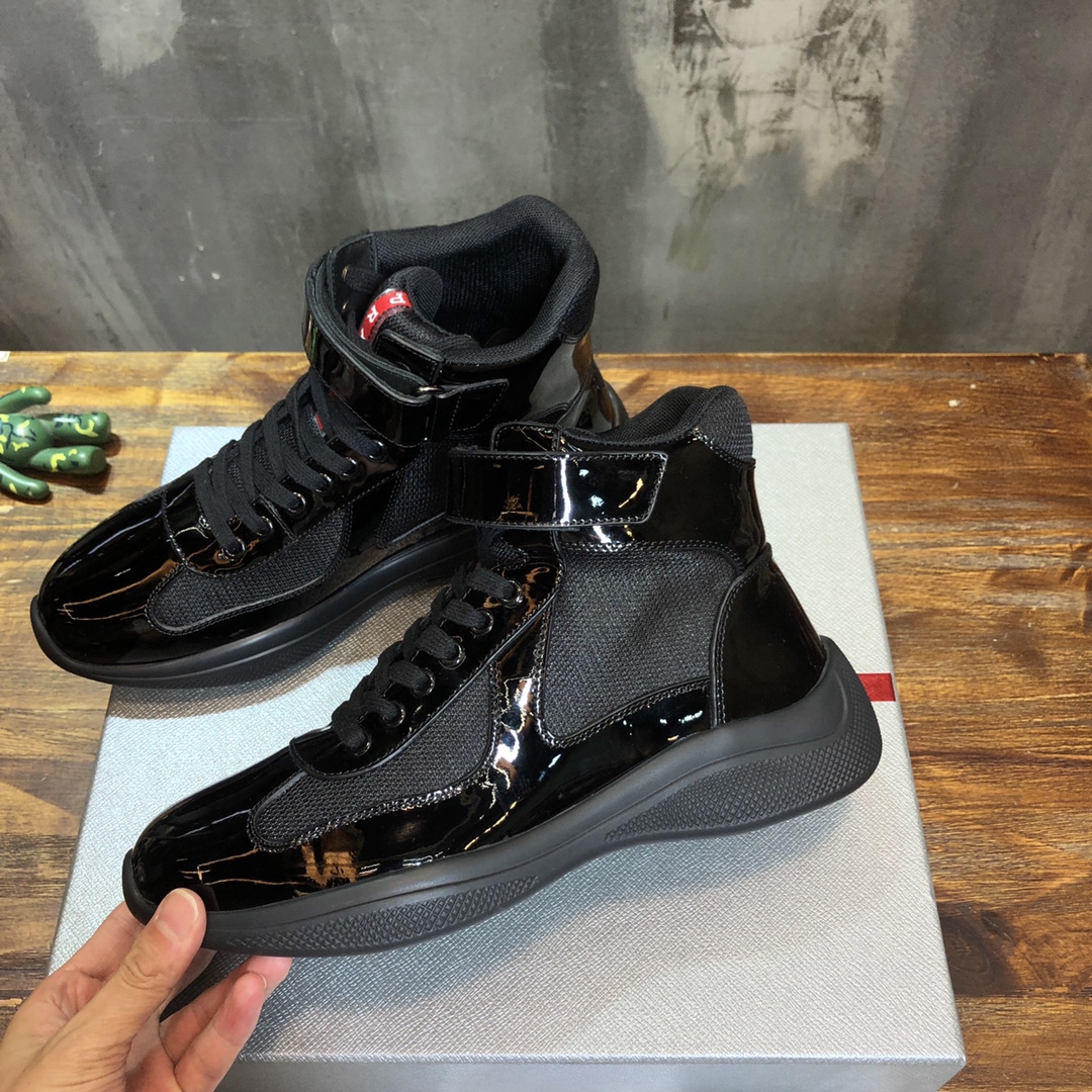 Prada classic high sneaker