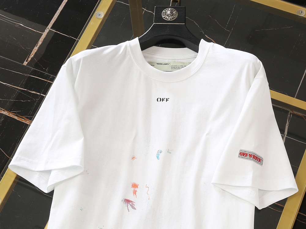 Off-White T-shirt Caravaggio Arrows S in White