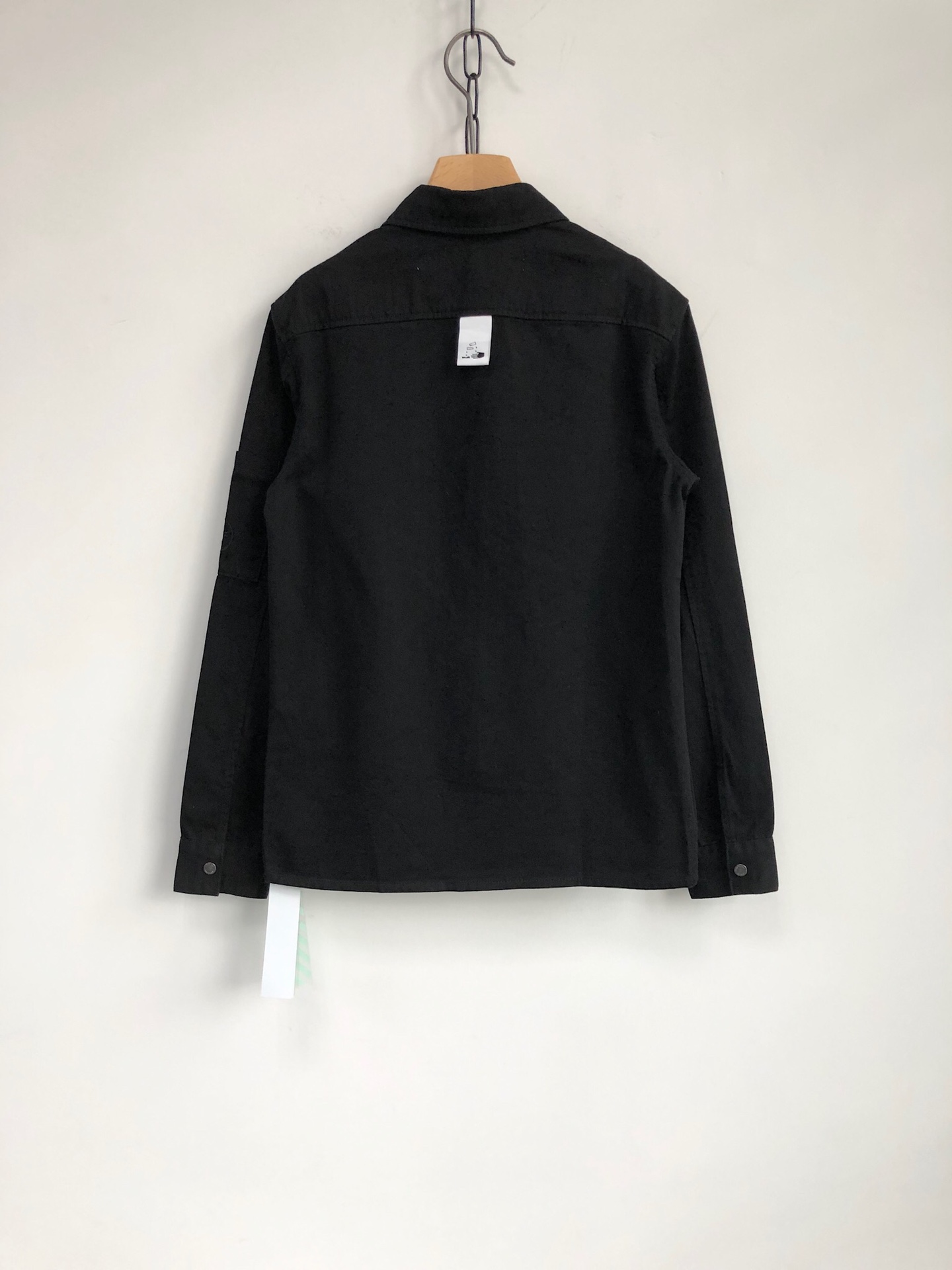 Off-White Jacket slim fit denim in Black