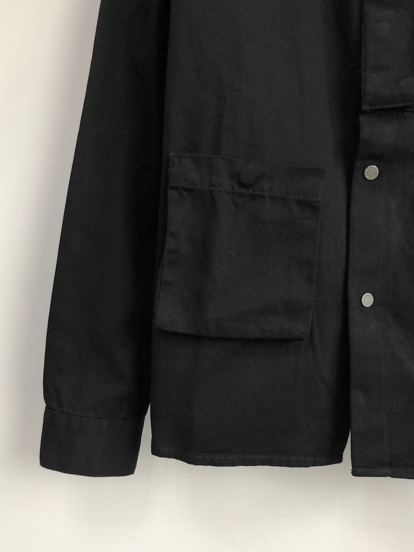 Off-White Jacket slim fit denim in Black