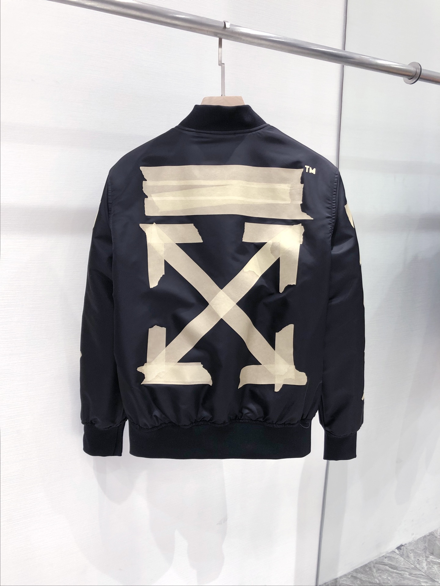 Off-White Jacket Cotton in Black