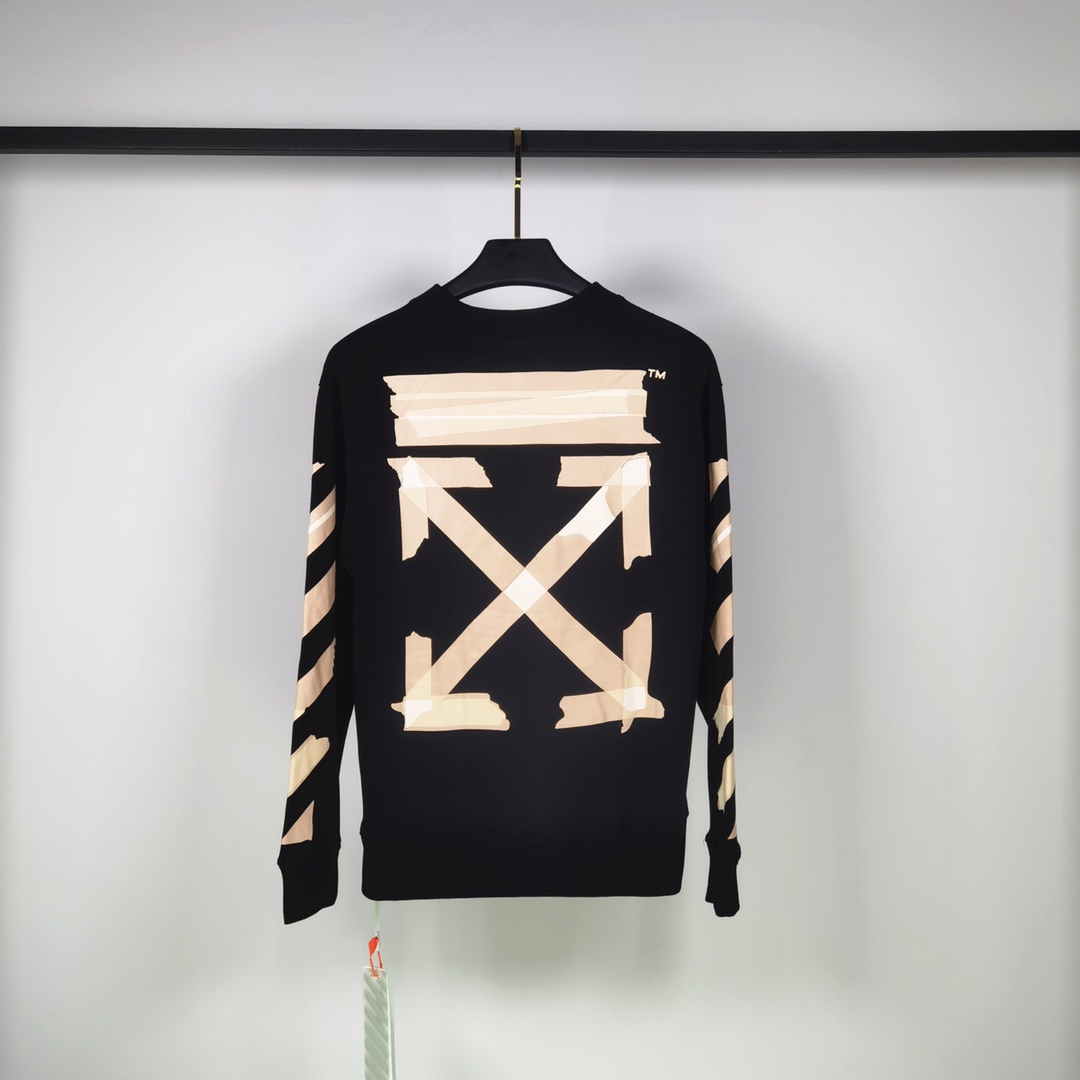 Off-White Hoodie Degradé Arrows in White