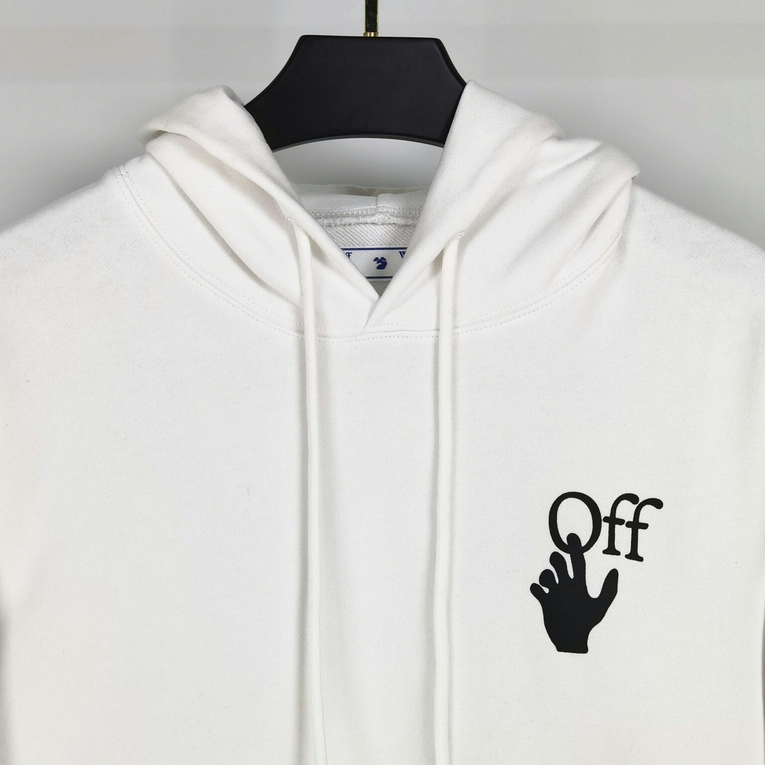 Off-White Hoodie Degradé Arrows in Black