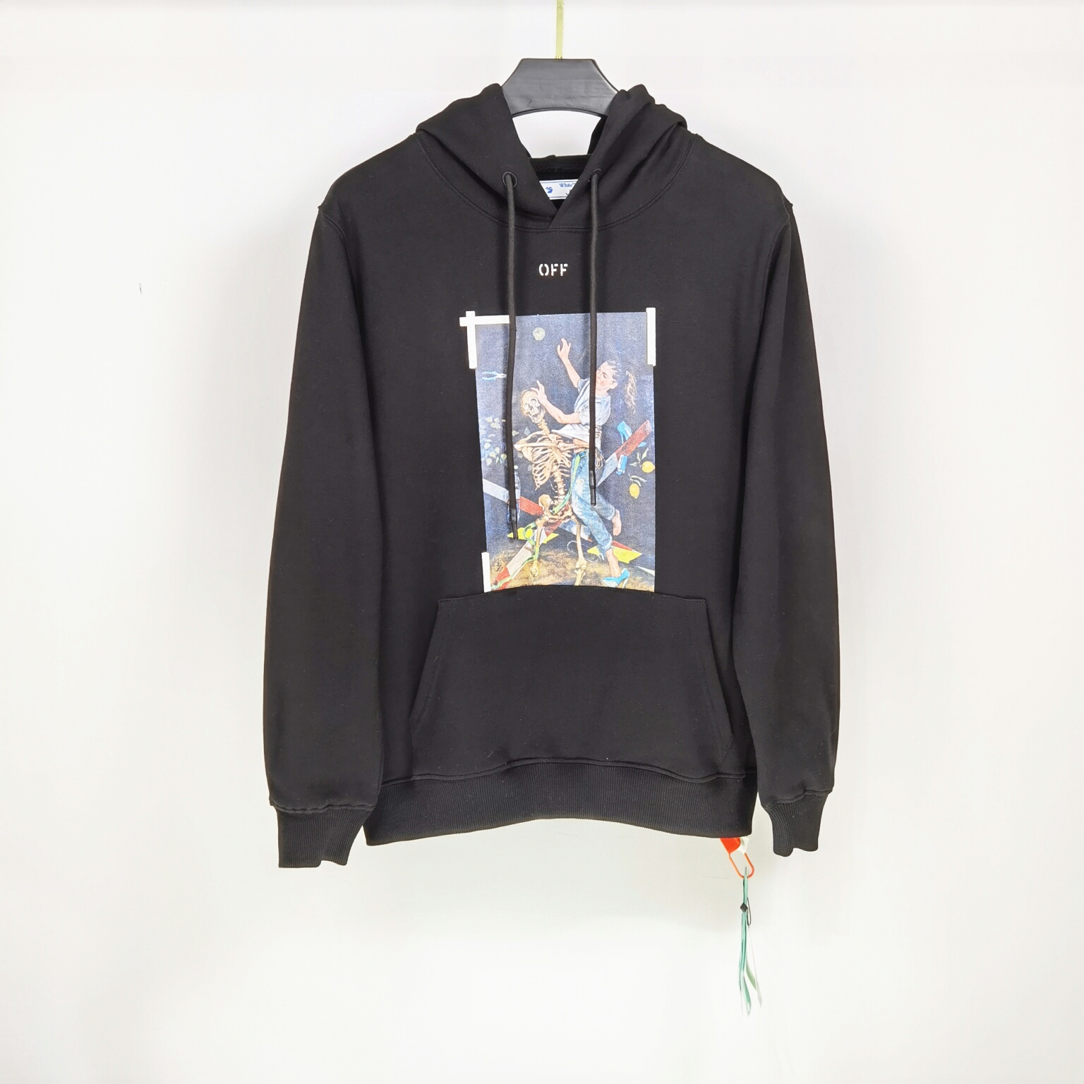 Off-White Hoodie Degradé Arrows in Black