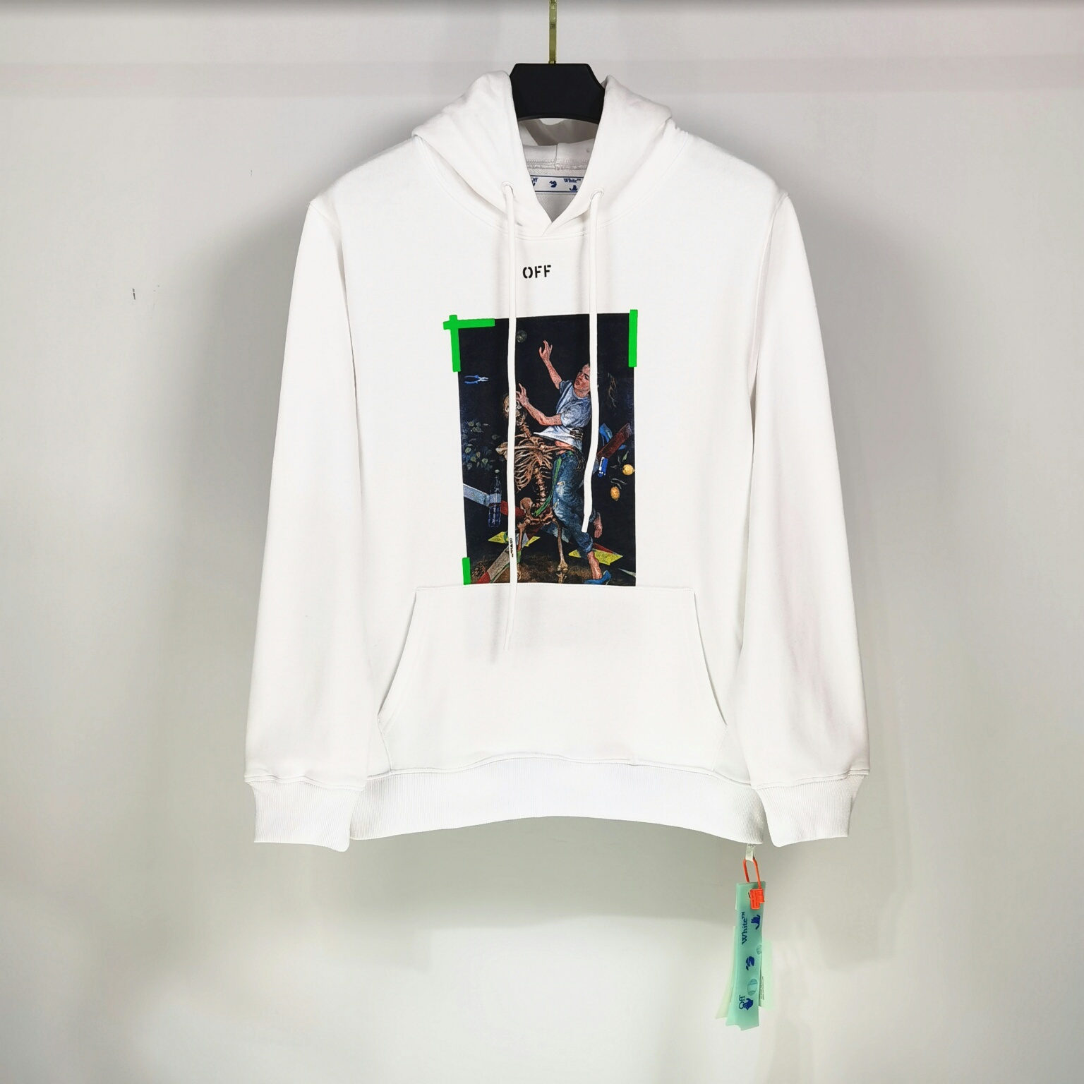 Off-White Hoodie Degradé Arrows in Black