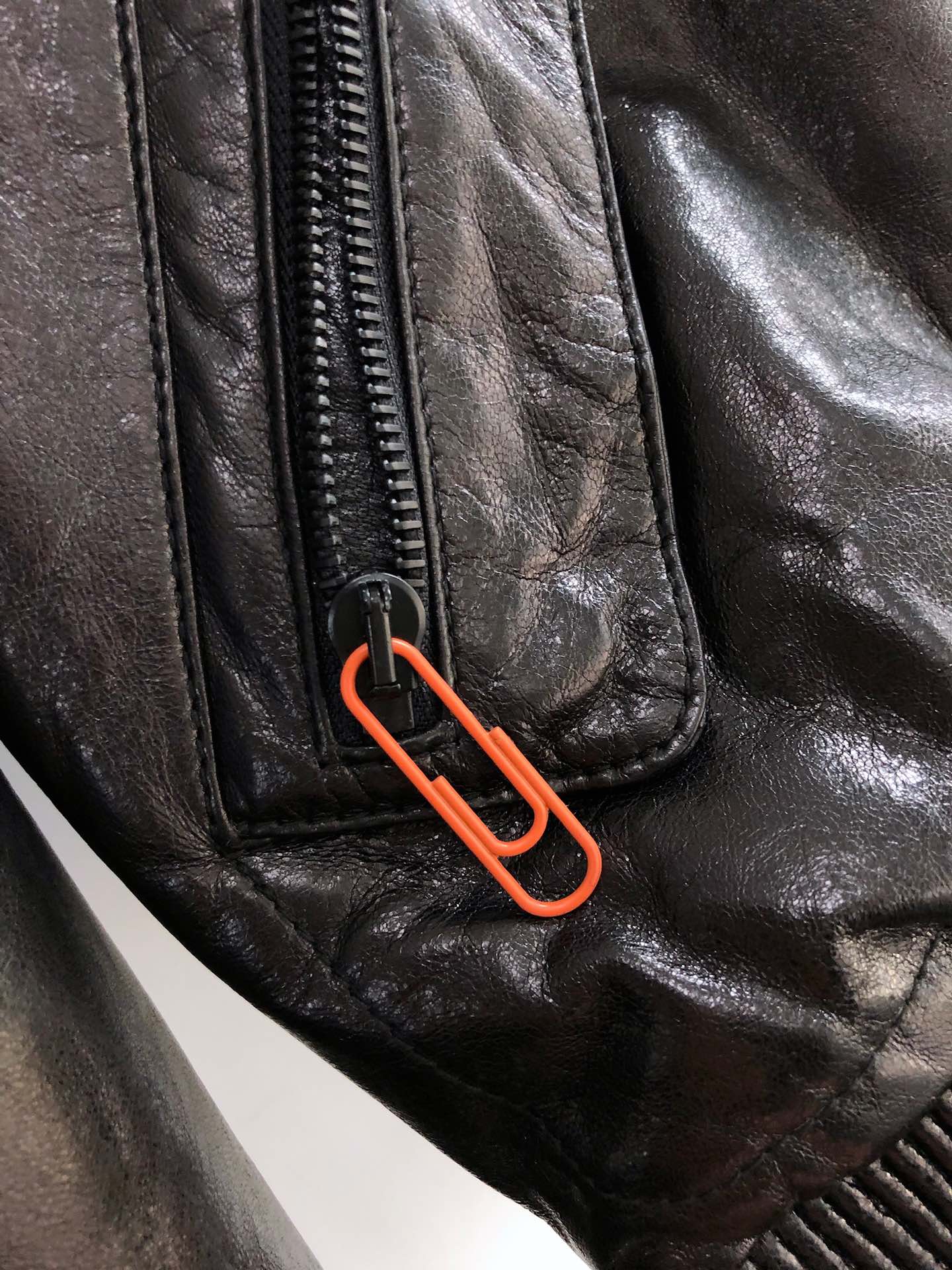 Off-White Down Jacket Wool in Black