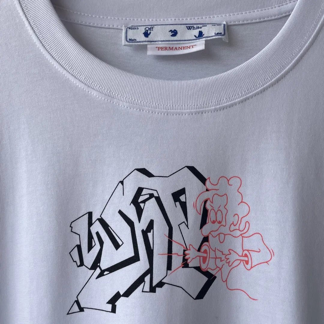 Off-White 2022SS new  T-Shirt in white