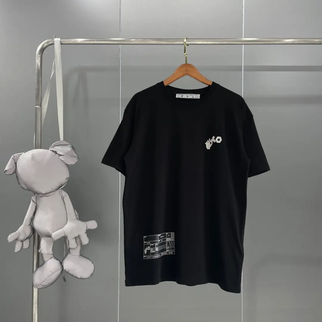 Off-White 2022SS new  T-Shirt in black