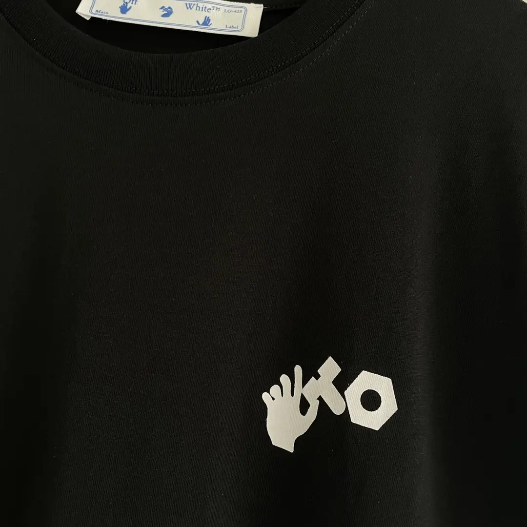 Off-White 2022SS new  T-Shirt in black