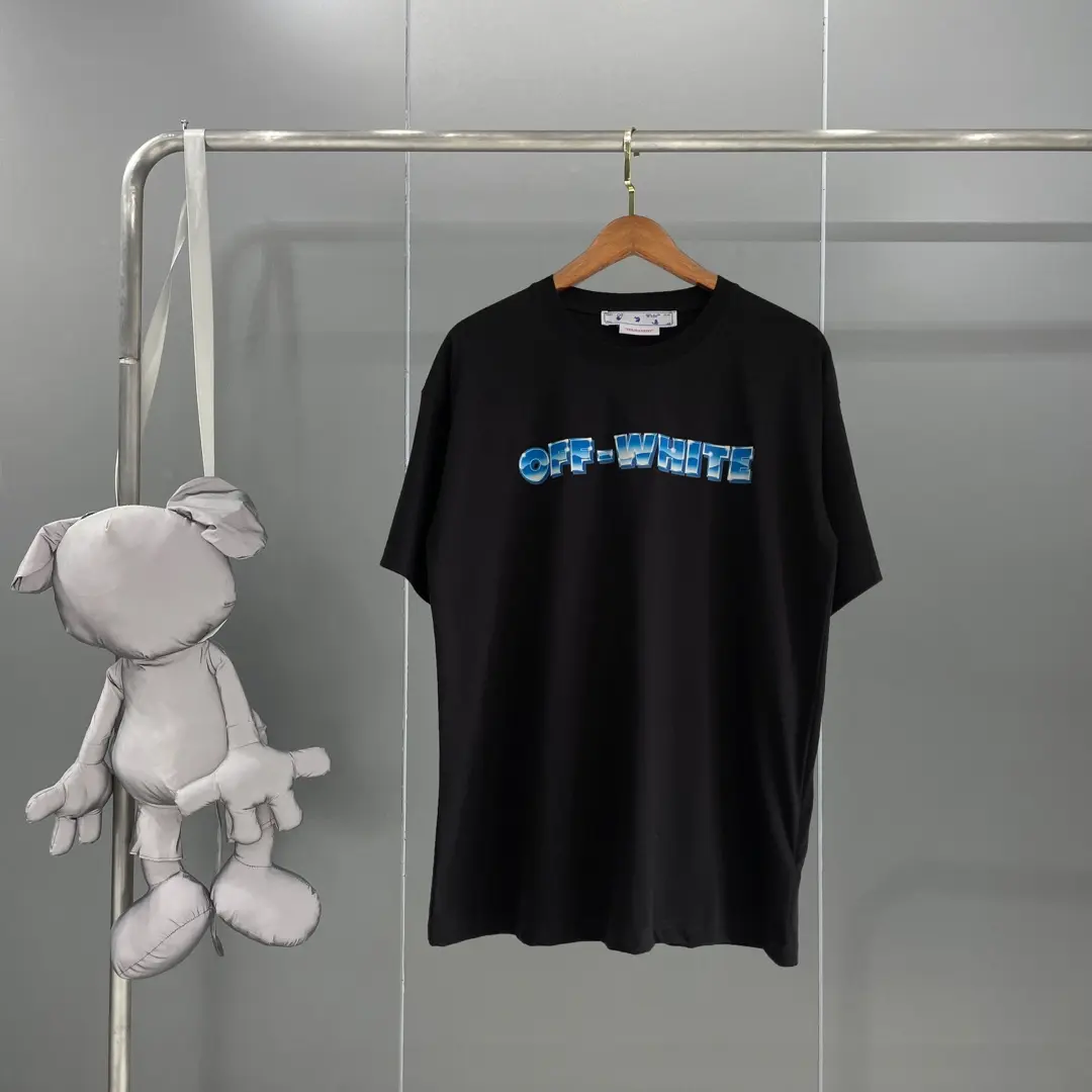 Off-White 2022SS new  T-Shirt in black