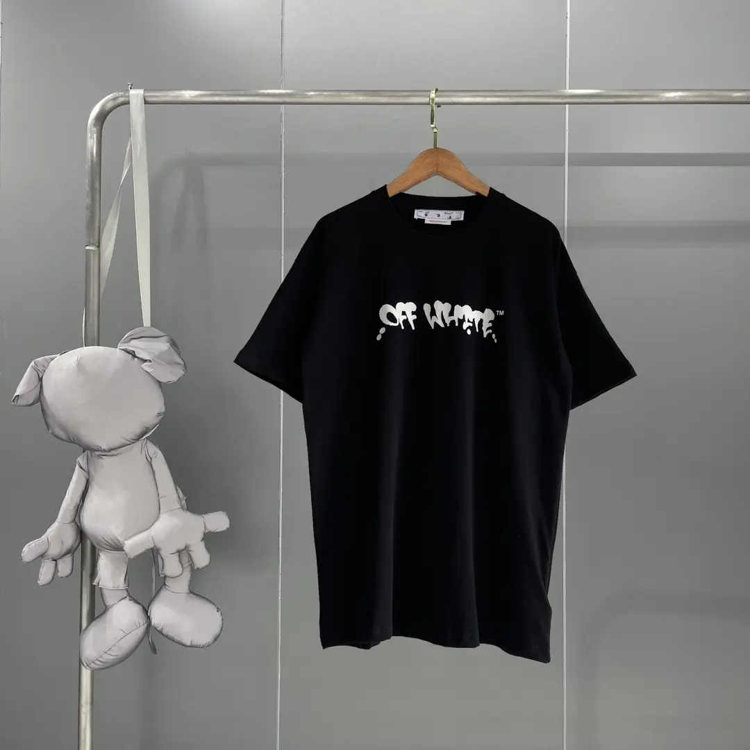 Off-White 2022SS new  T-Shirt in black