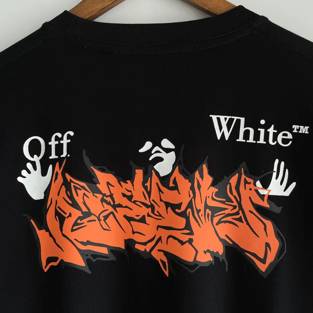 Off-White 2022SS new  T-Shirt in black