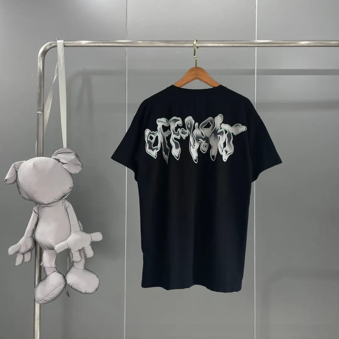 Off-White 2022SS new  T-Shirt in black