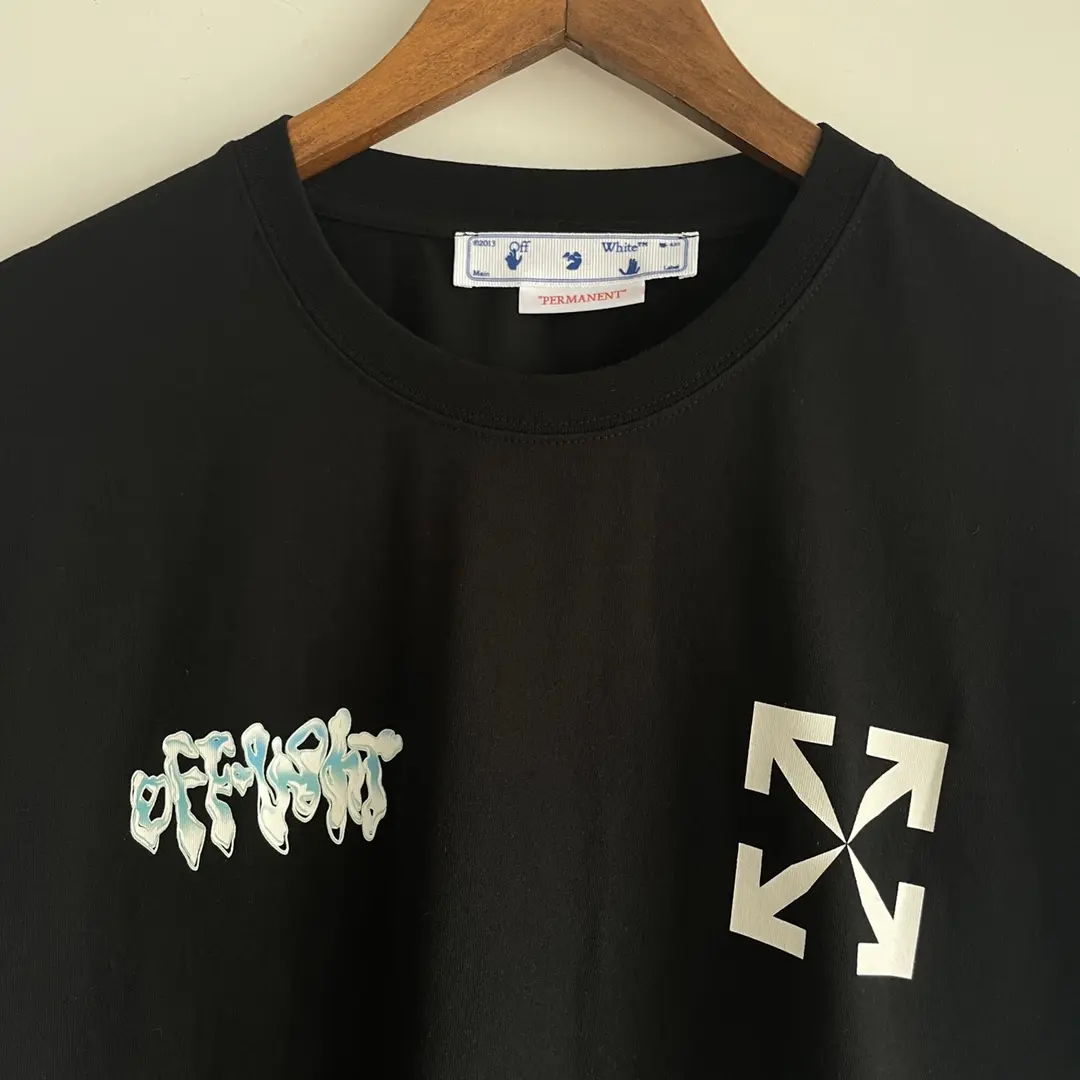 Off-White 2022SS new  T-Shirt in black