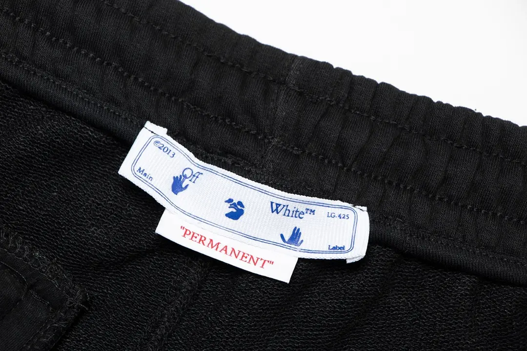 Off-White 2022AW New pants in black