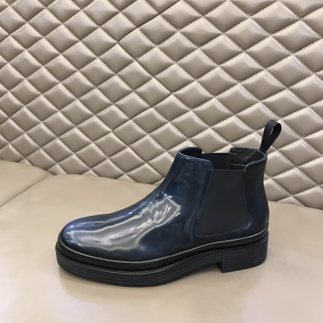 Prada Boot Brushed calf leather Chelsea