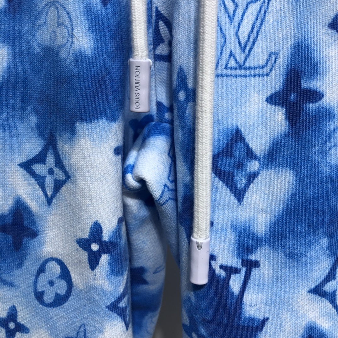 LV 2021ss new arrival watercolor LOGO shorts