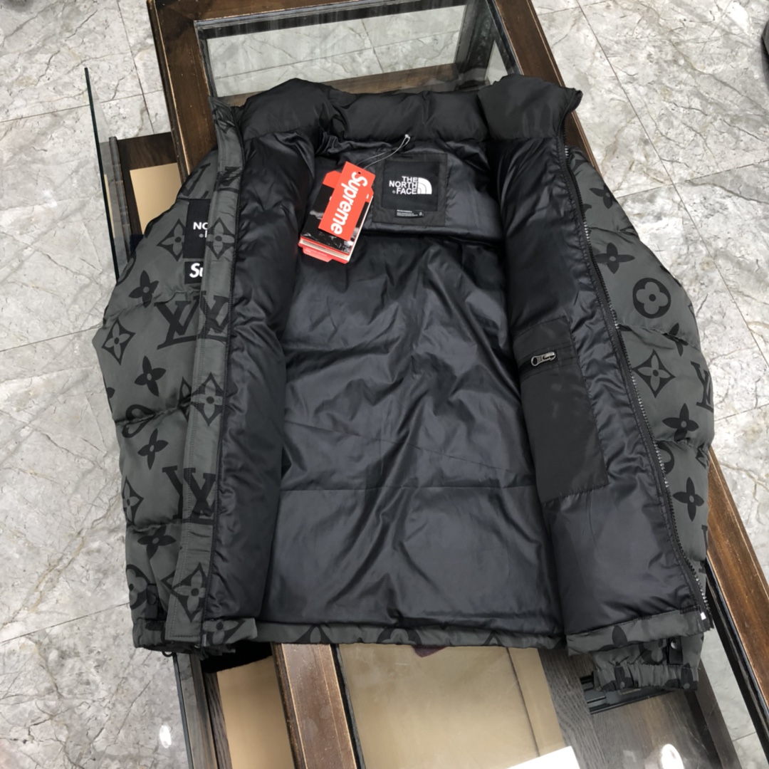 Louis Vuitton XThe North Face Down Jacket in Black