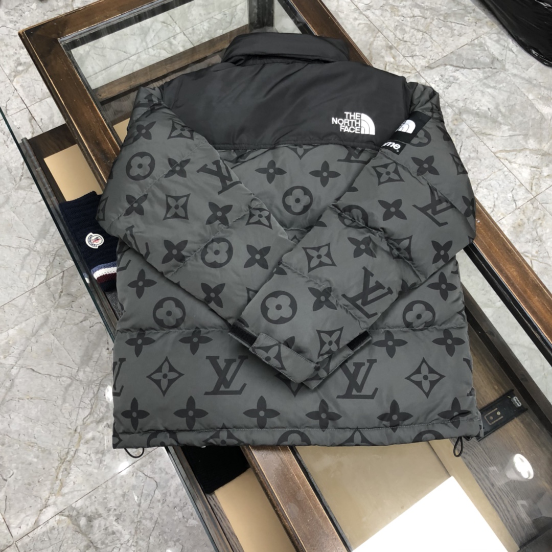 Louis Vuitton XThe North Face Down Jacket in Black