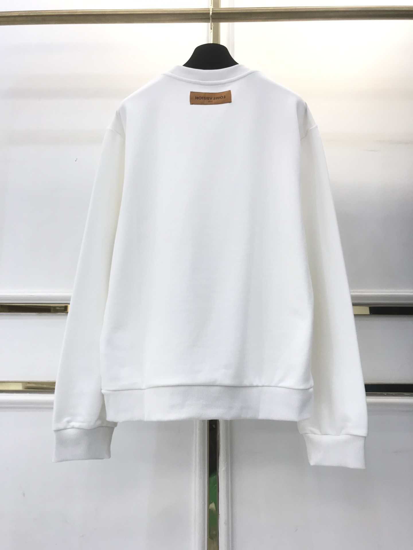 Louis Vuitton Sweatshirt Print in White