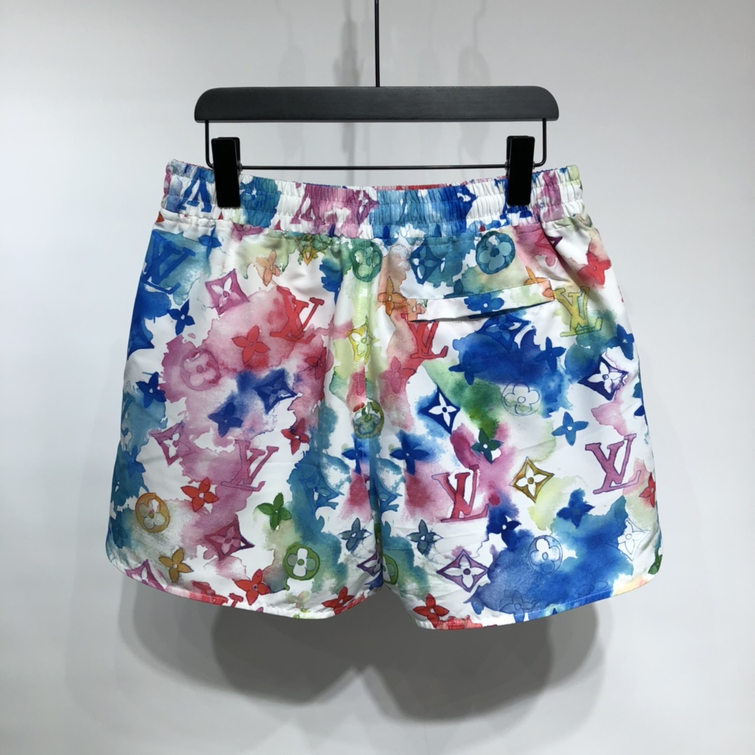 Louis Vuitton Shorts WaterColor in White