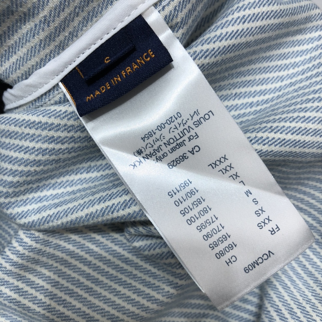 Louis Vuitton Shirt Striped Monogram Workwear