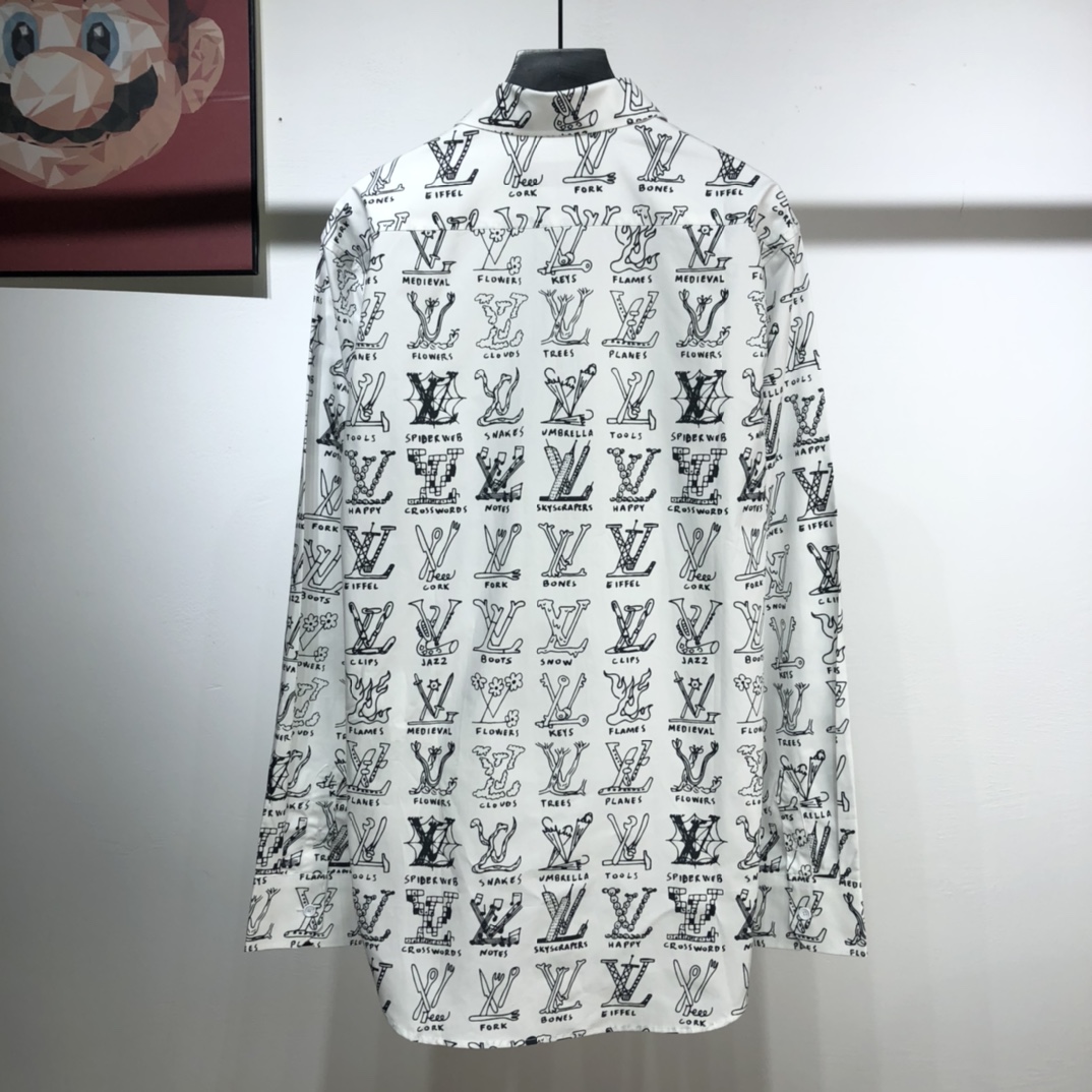 Louis Vuitton Shirt Signature in White