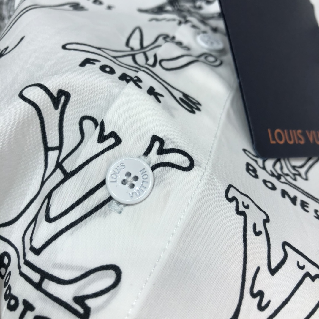 Louis Vuitton Shirt Signature in White