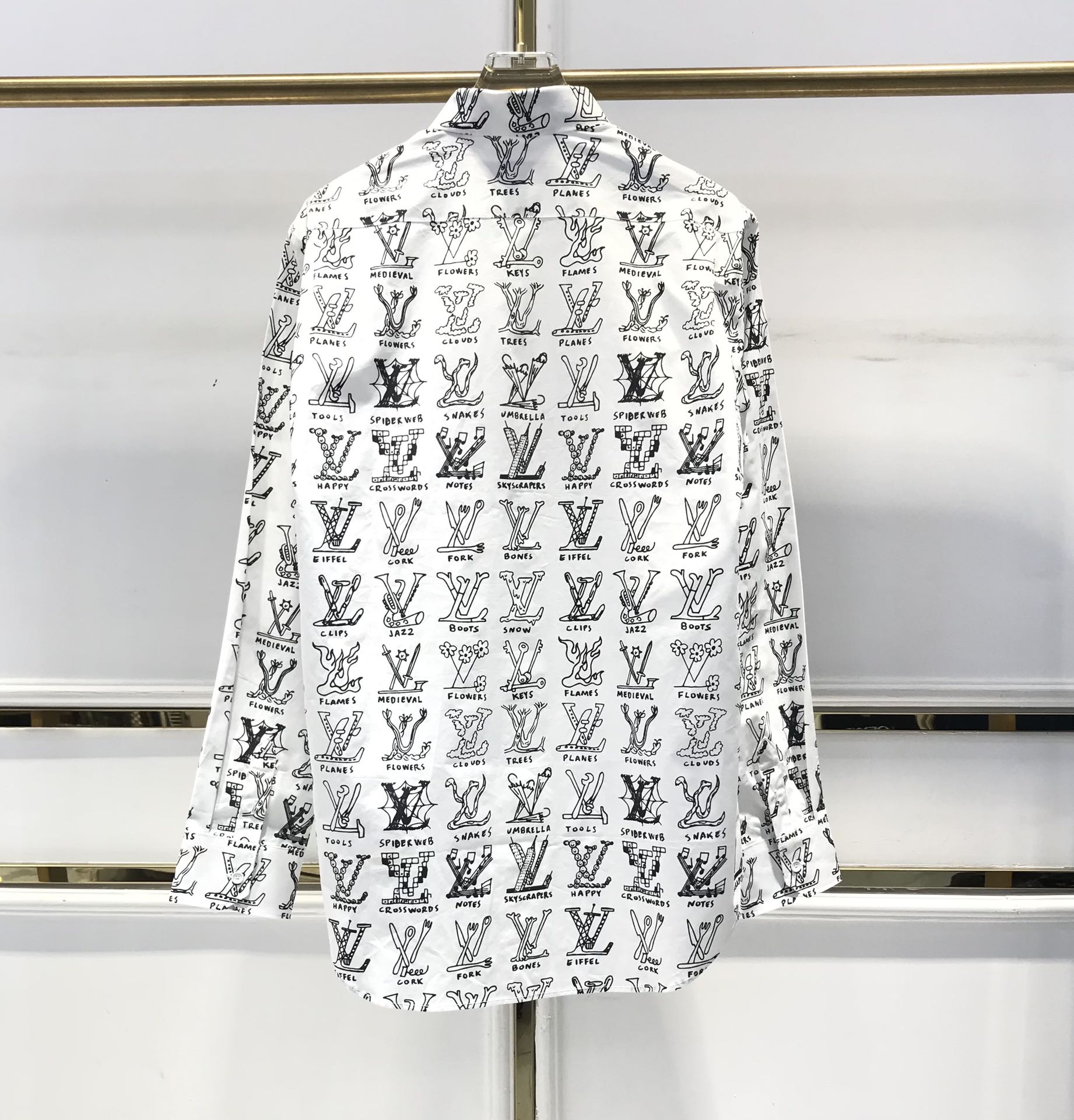 Louis Vuitton Shirt Signature in White