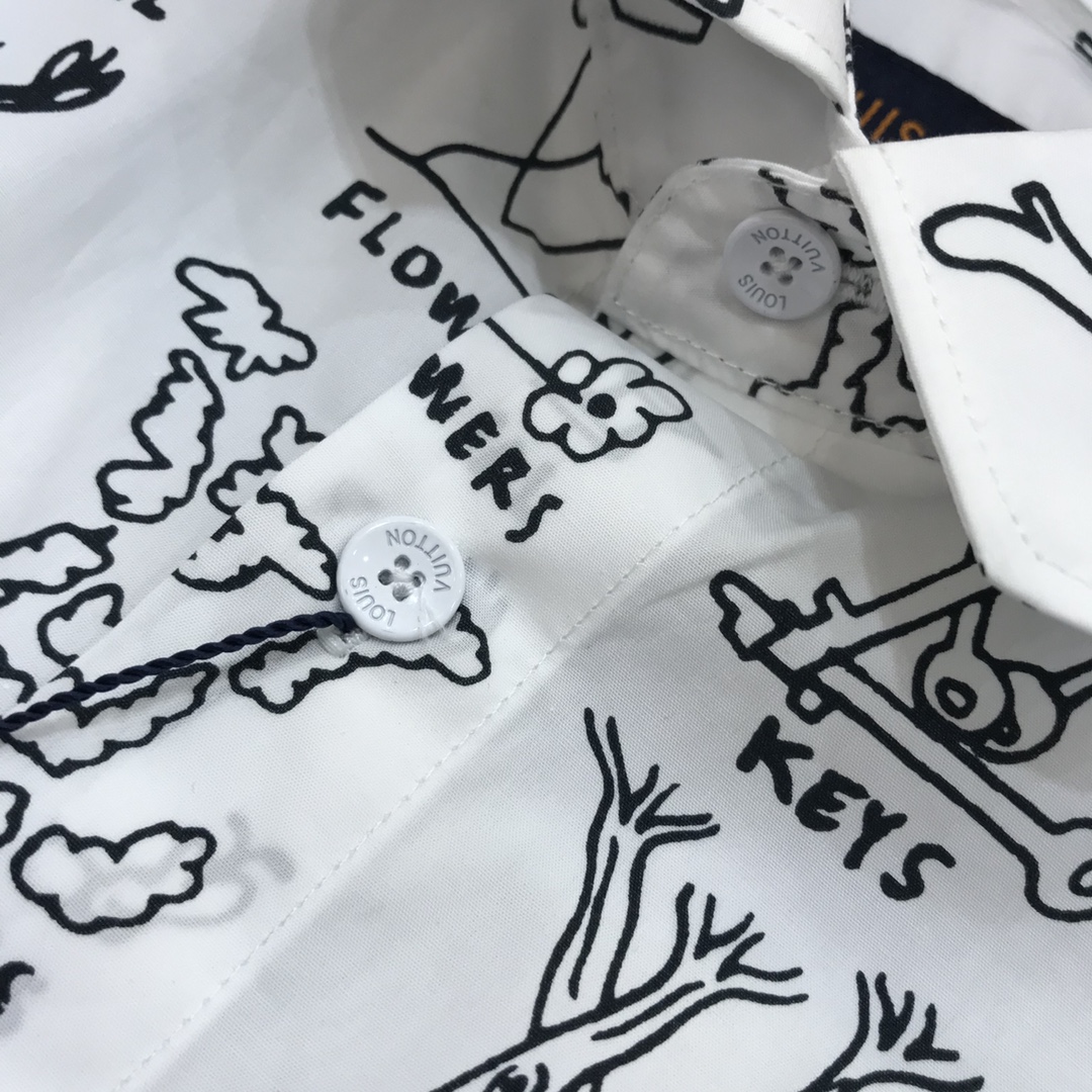 Louis Vuitton Shirt Signature in White