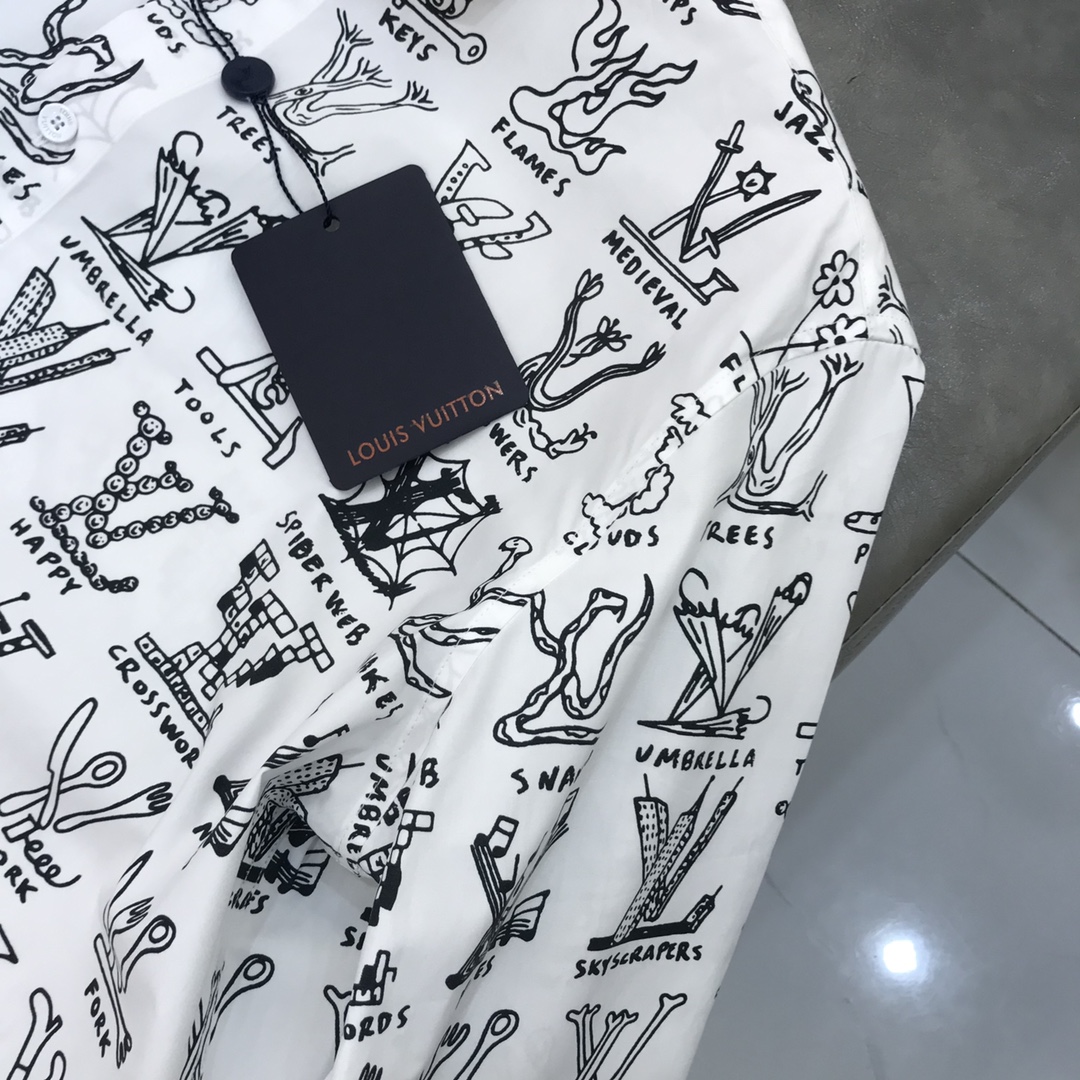 Louis Vuitton Shirt Signature in White