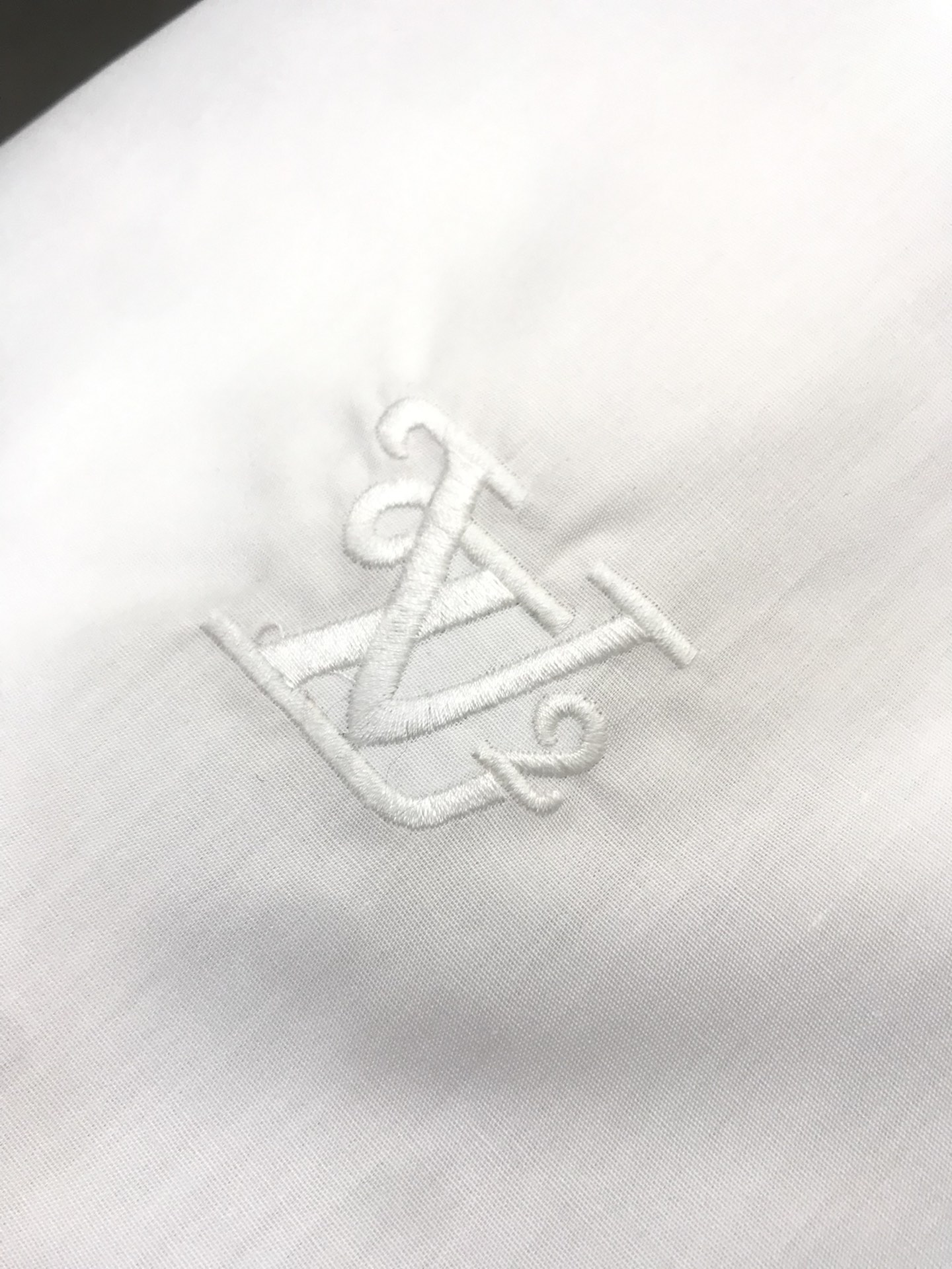 Louis Vuitton Shirt Monogram Buttoned in White