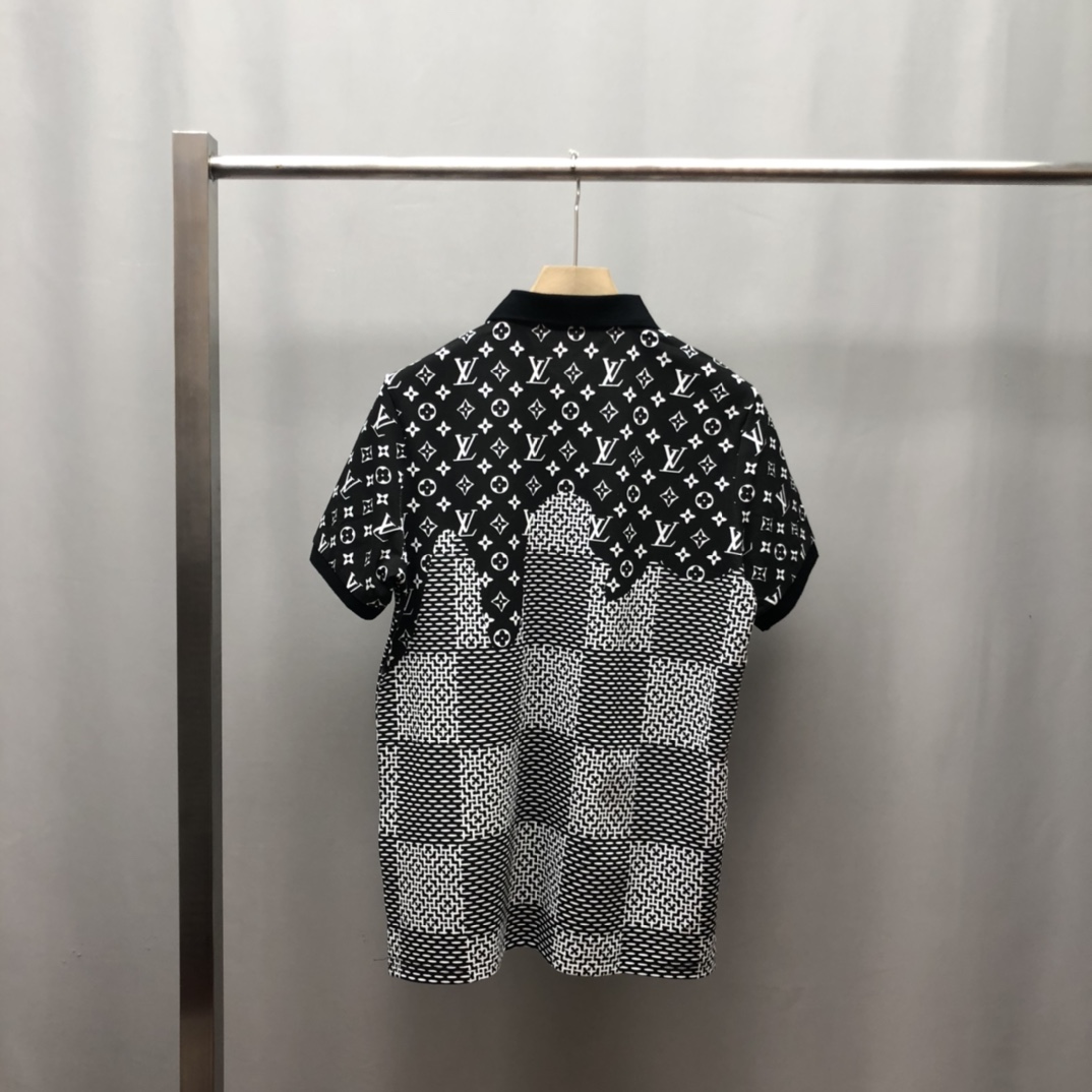 Louis Vuitton Polo shirt Short-Sleeved Piqué
