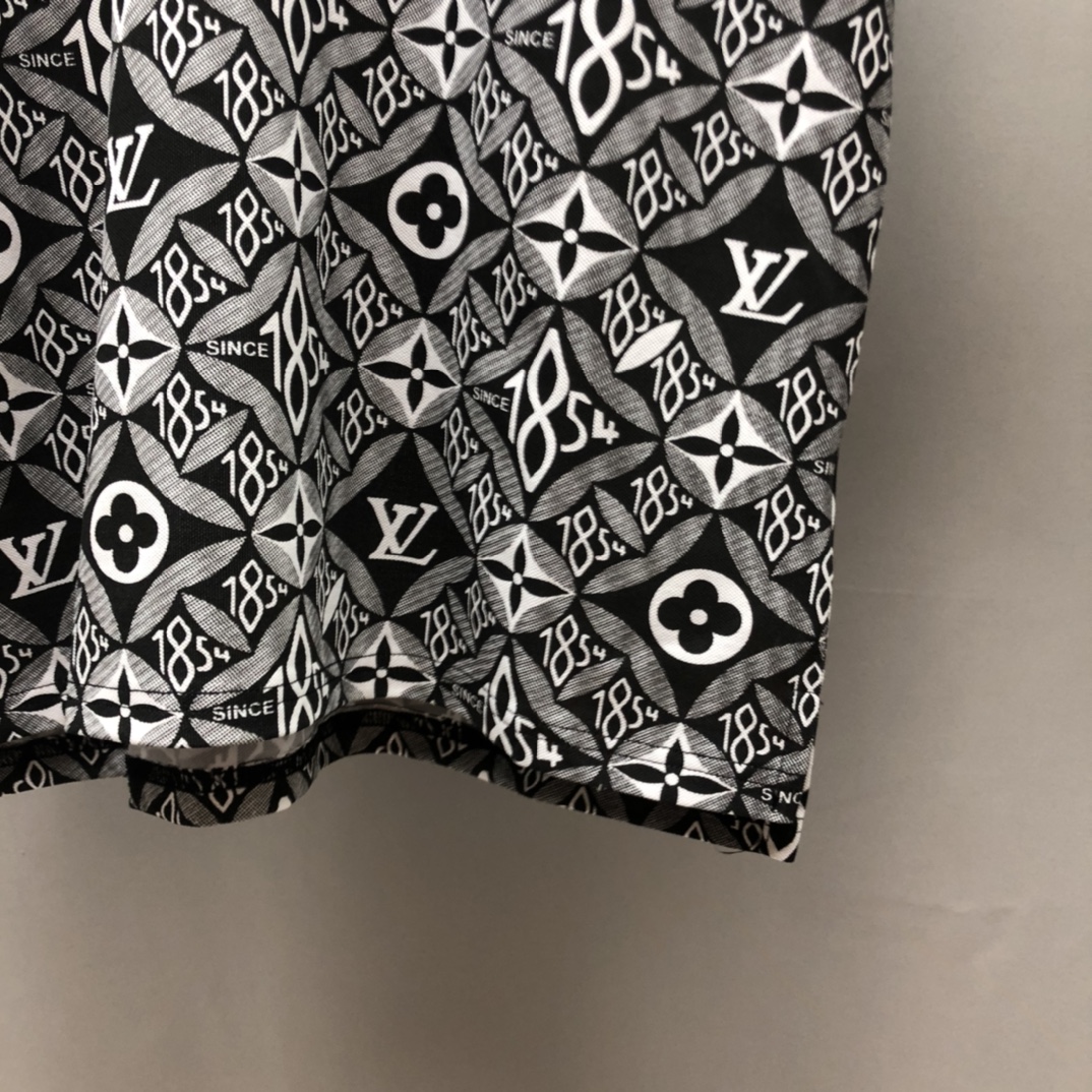 Louis Vuitton Polo shirt Short-Sleeved Piqué 
