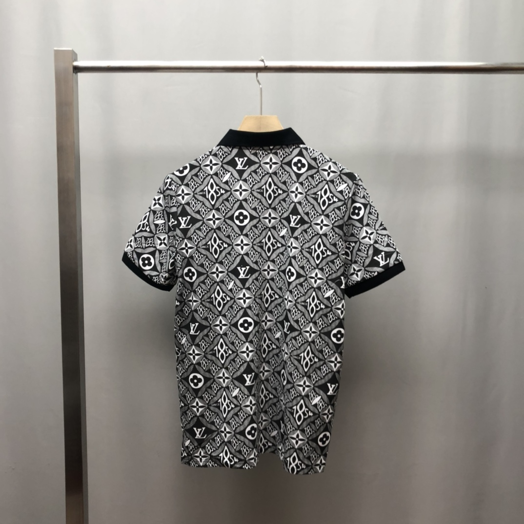 Louis Vuitton Polo shirt Short-Sleeved Piqué 