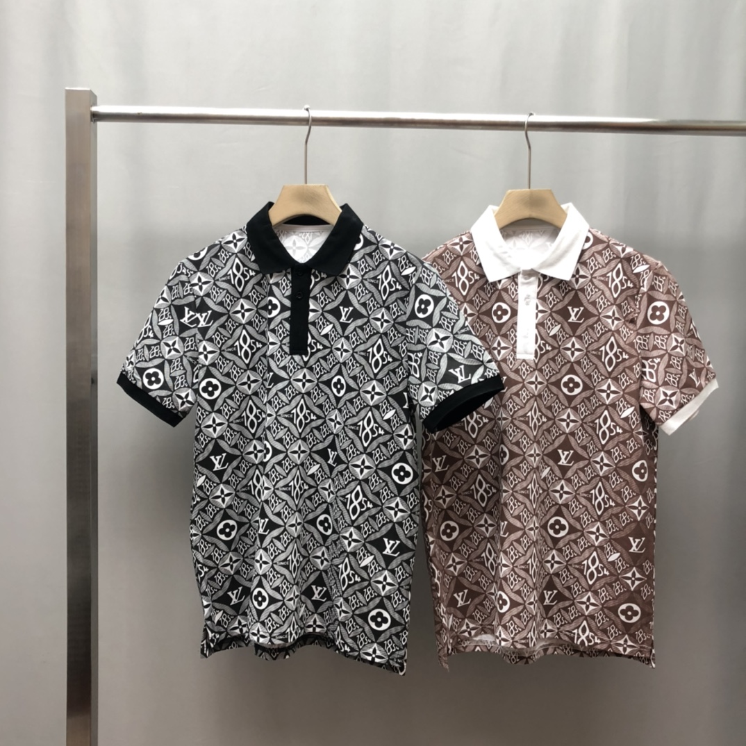 Louis Vuitton Polo shirt Short-Sleeved Piqué 