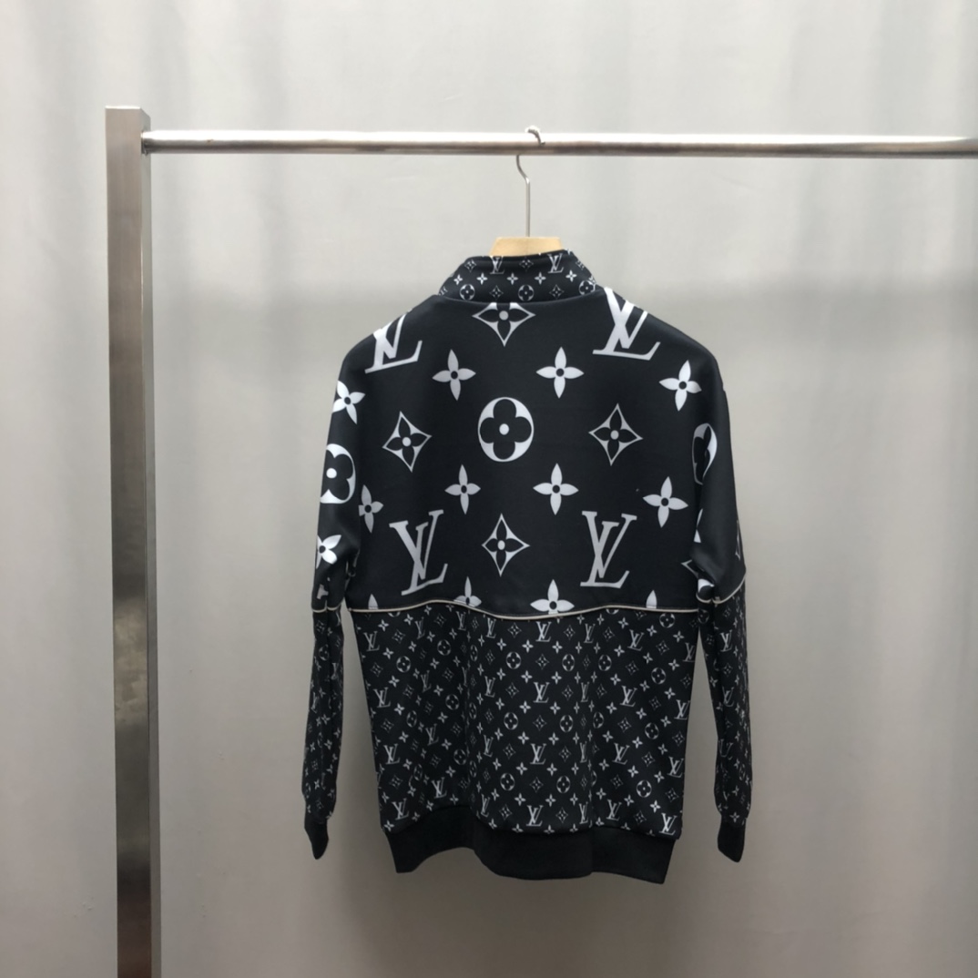 Louis Vuitton Jacket Pastel Windbreaker in Black