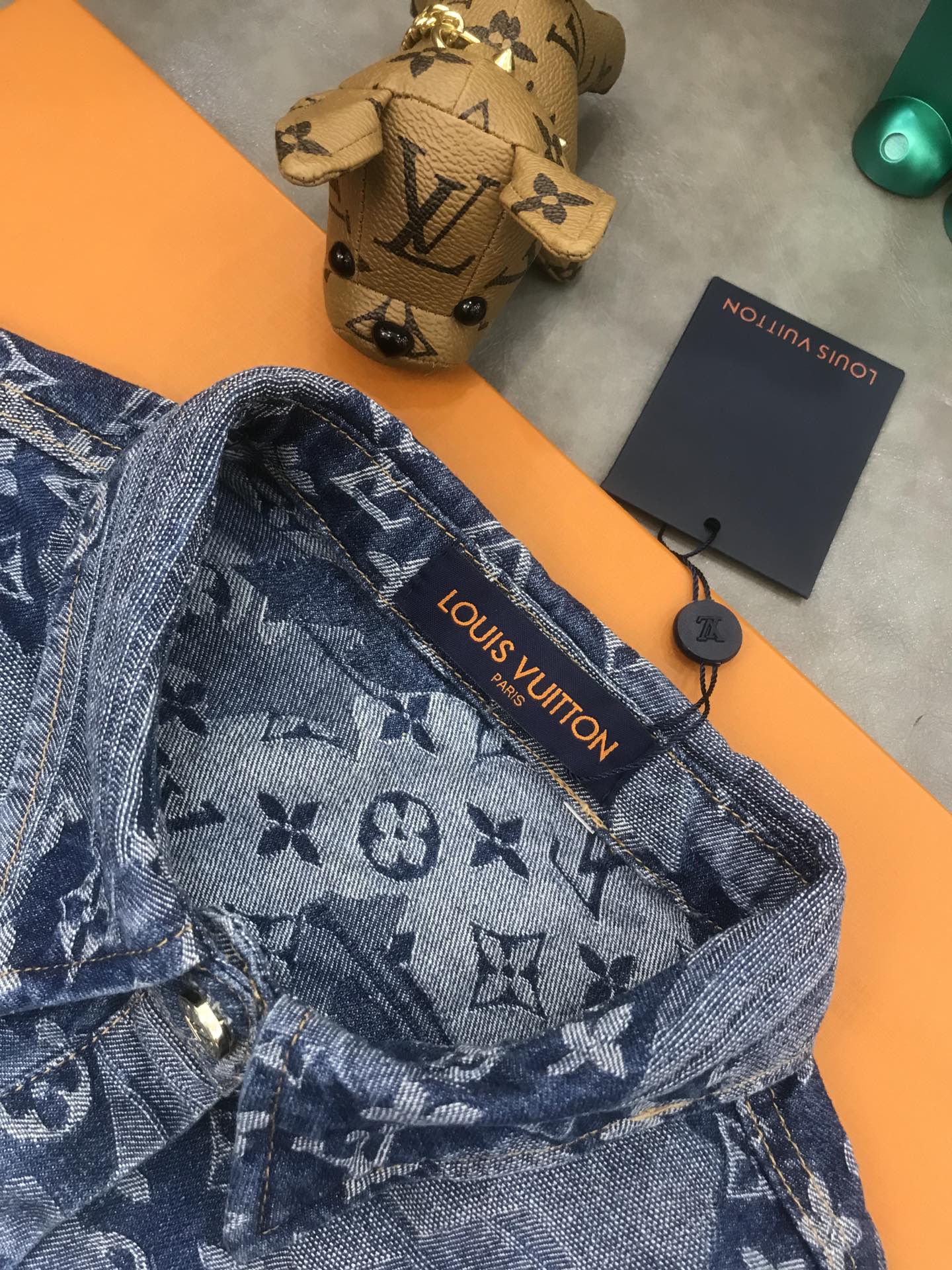 Louis Vuitton Jacket Monogram DNA Denim