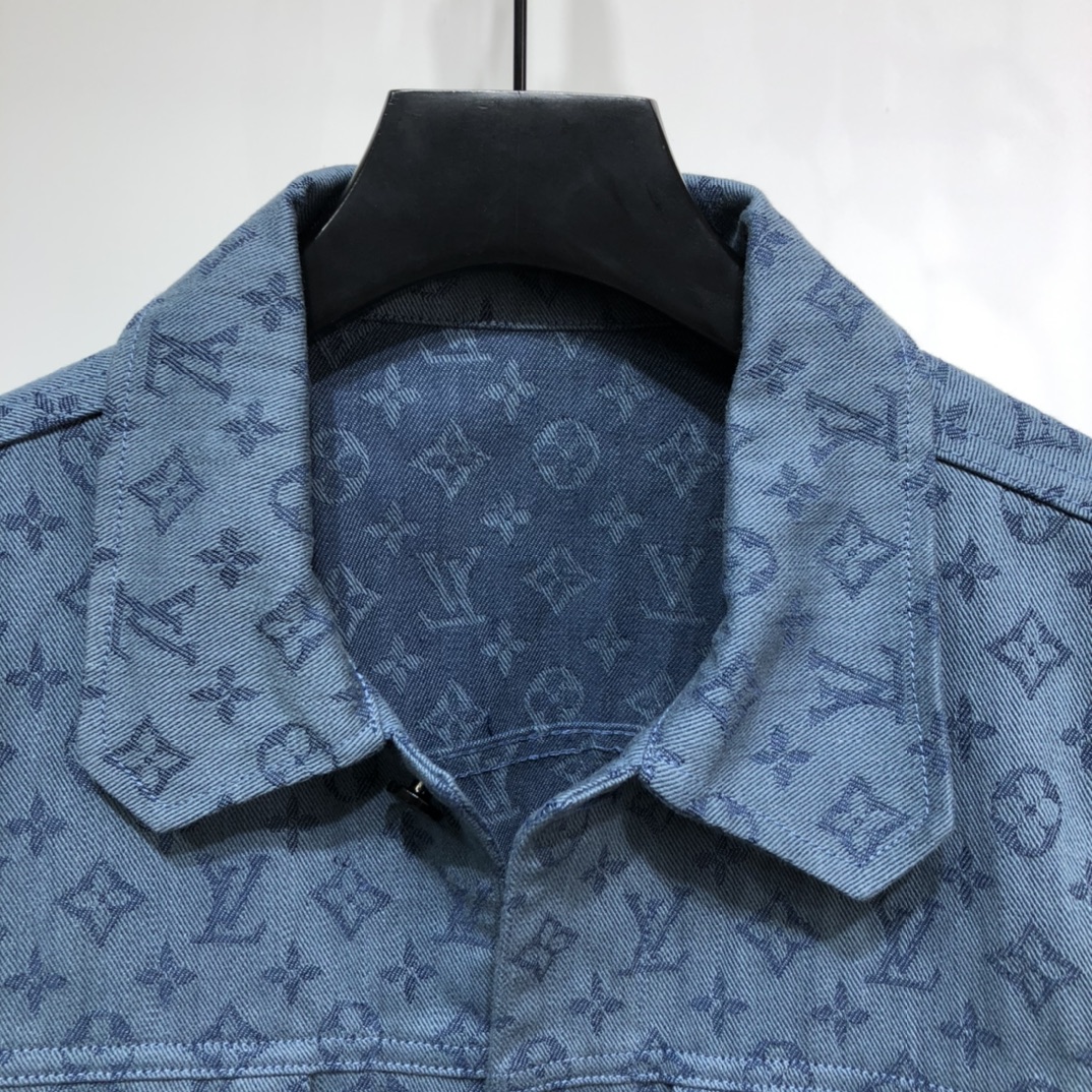 Louis Vuitton Jacket Monogram DNA Denim