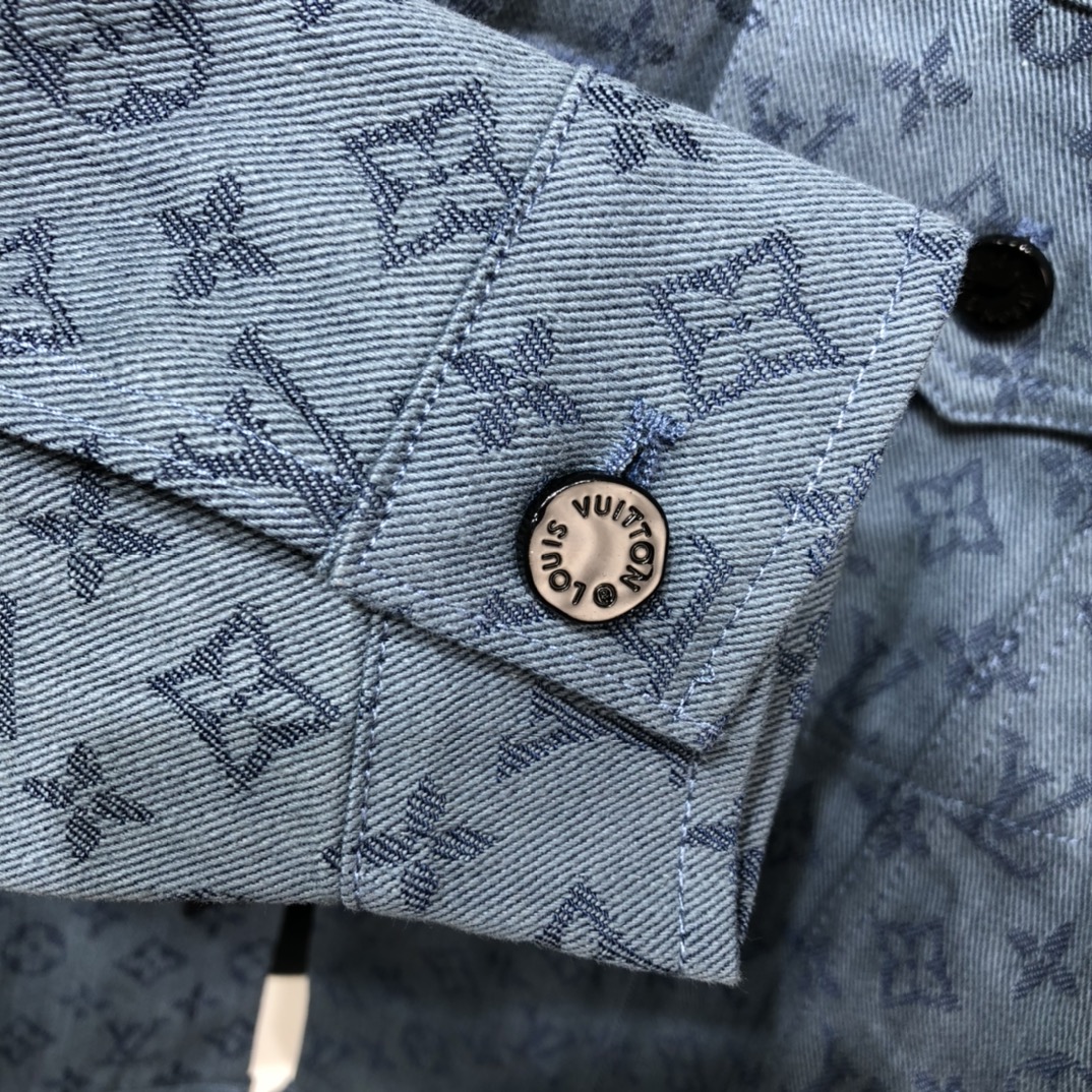 Louis Vuitton Jacket Monogram DNA Denim