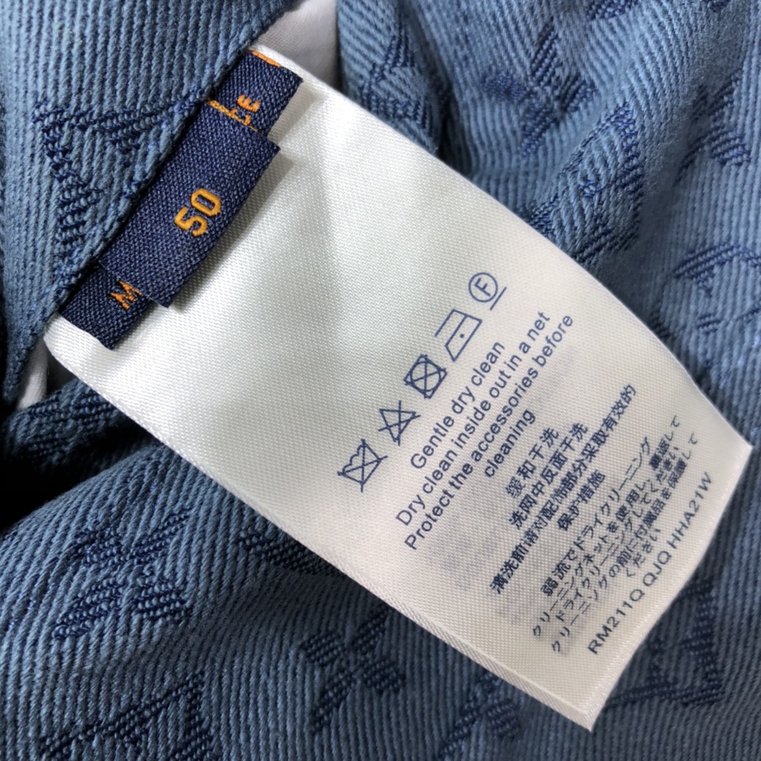 Louis Vuitton Jacket Monogram DNA Denim